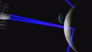 Стартап Volta Space предложил передавать энергию на Луну лазером с орбиты