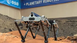 Космический акробат: четвероногий робот учится прыгать по стенам на Марсе