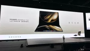 Huawei представила революционный ноутбук-трансформер с гибким экраном