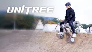 Unitree Robotics B2-W удивляет — акробат, грузовик и внедорожник в одном роботе