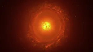 JWST сфотографировал покрытую пылью звезду перед тем, как она превратилась в сверхновую