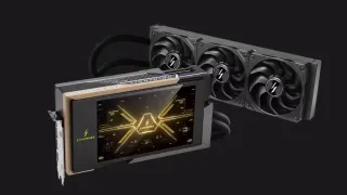 Видеокарта с 8-дюймовым экраном MSI RTX 5090D v2 Lightning Edition поступила в продажу в Китае