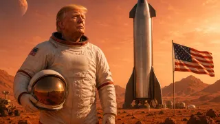 Трамп заявил, что США «очень скоро» отправятся на Марс