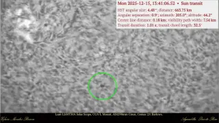 Хаббл на фоне Солнца: астрофотограф заснял редчайший транзит телескопа по солнечному диску