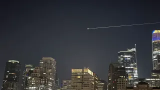 Экстренное возвращение с МКС наблюдали жители Сан-Франциско