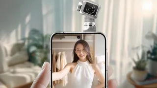 Honor представила концепт смартфона с камерой на механическом манипуляторе
