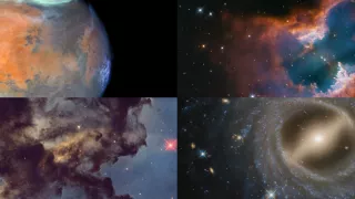 В честь 35-летия Hubble были опубликованы свежие фотографии от телескопа