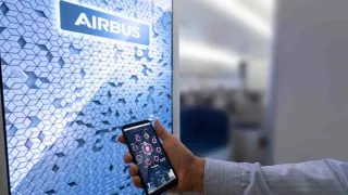 Airbus оборудовал самолёт «умным салоном»