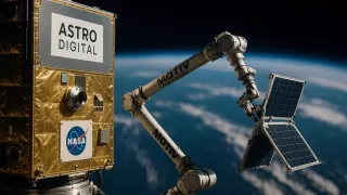 NASA готовит серию тестов космического робота на низкой околоземной орбите в 2027 году