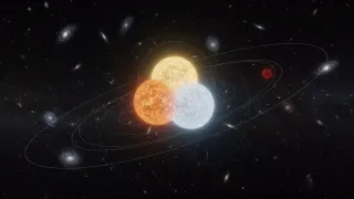 Астрономы обнаружили самую компактную систему из четырёх звёзд с редкой иерархией 3+1