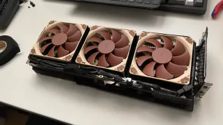 Фанат Noctua не стал ждать специальной версии GeForce RTX 4090 и сделал ее сам