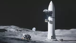 SpaceX и Blue Origin готовят лунные модули для программы Artemis