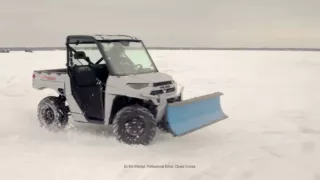 Новый электрокар в деле — вышло видео демонстрирующее Polaris RANGER UTV