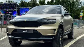 Российский электрокроссовер Voyt впервые показали в движении
