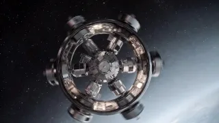 В России запатентовали космическую станцию с искусственной гравитацией, вращающуюся вокруг своей оси