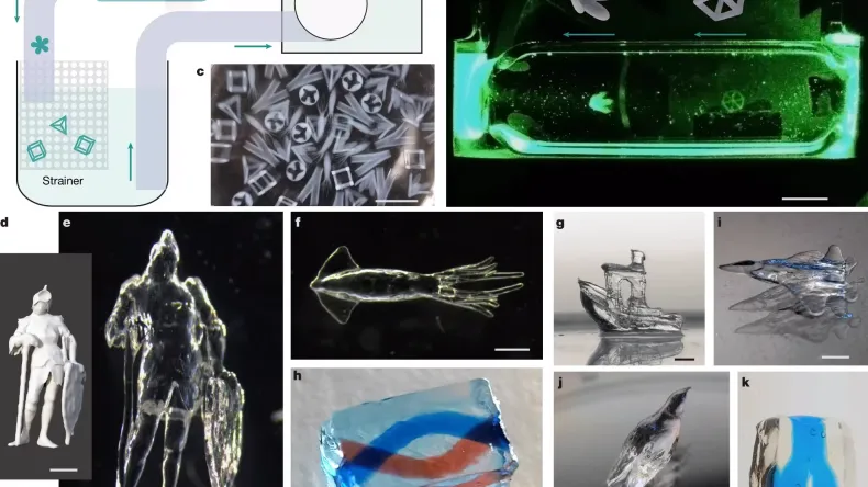 Представлена технология 3D-печати, которая позволяет создавать объекты за доли секунды