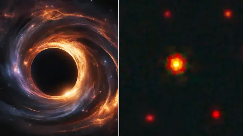 Телескоп JWST обнаружил загадочный объект в ранней Вселенной