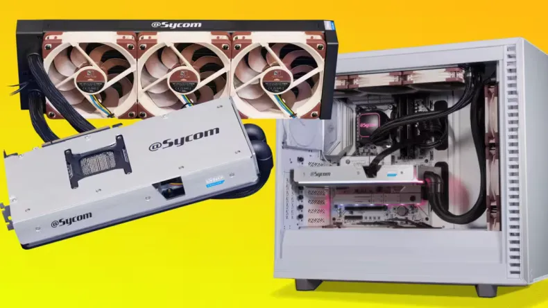 Sycom выпустила модель GeForce RTX 5090 Hydro LC Plus