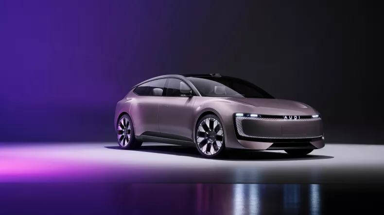 Представлена новая Audi E Concept — никаких колец, и только для Китая