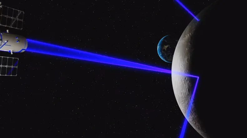 Стартап Volta Space предложил передавать энергию на Луну лазером с орбиты