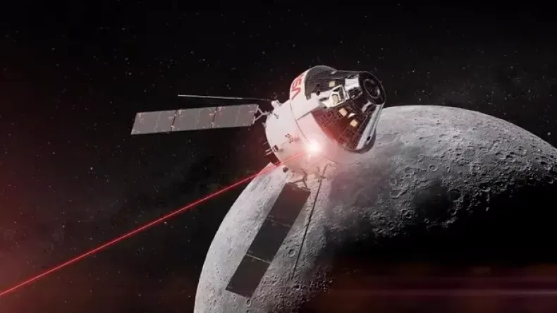 NASA впервые передало 4K-видео с Луны на Землю по лазерной связи через AWS