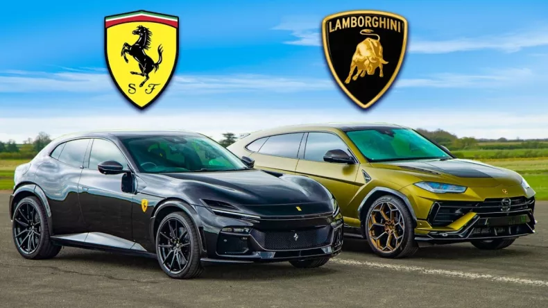 Ferrari Purosangue или Lamborghini Urus — битва нетипичных кроссоверов