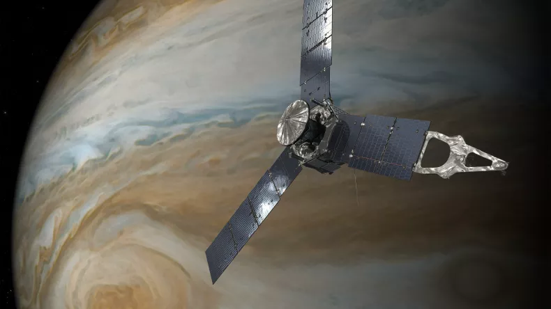 Радиация Юпитера атакует космический зонд Juno