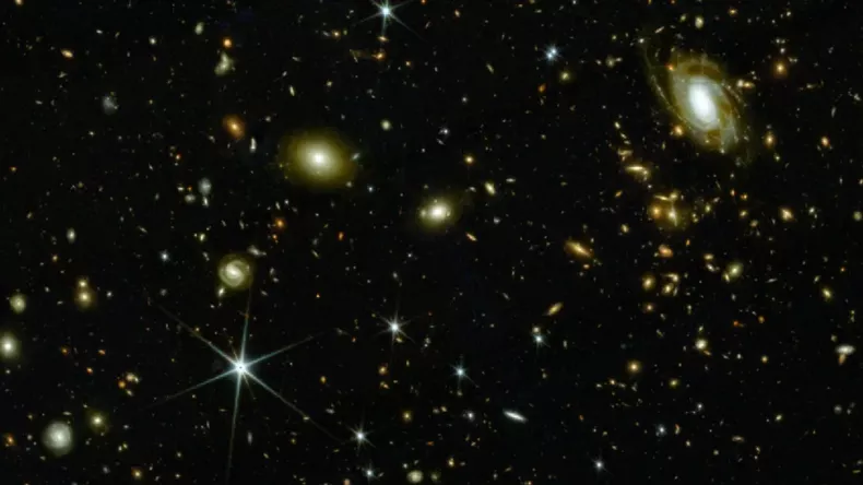 Космический телескоп JWST представил самую масштабную карту ранней Вселенной