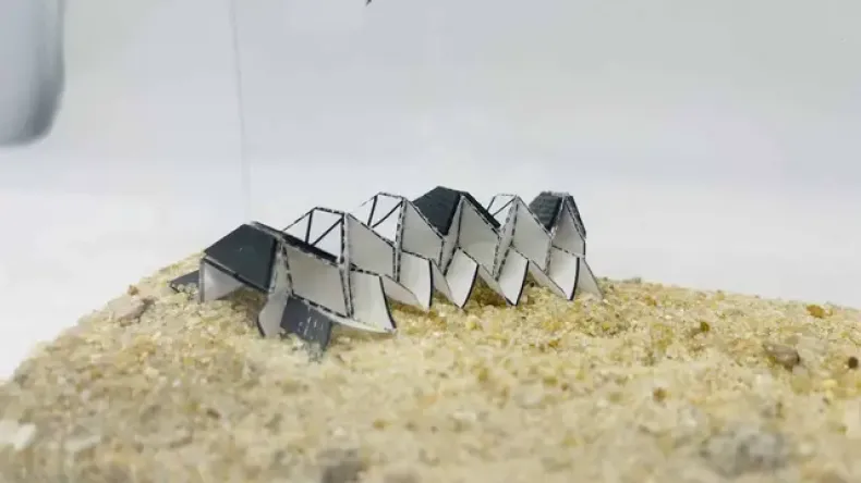 Ученые напечатали на 3D-принтере магнитных роботов-оригами для лечения без операций