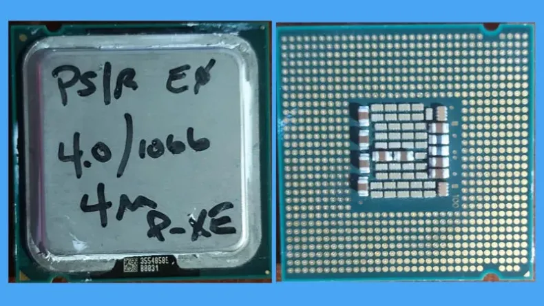 В сети появились фото невыпущенного процессора Intel с частотой 4 ГГц