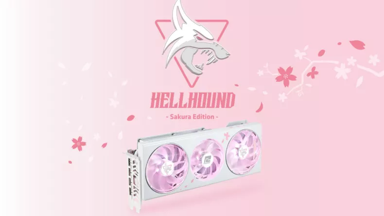 PowerColor представляет красивый графический процессор Hellhound Radeon RX 7800 XT Sakura