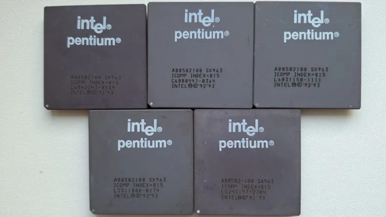 Процессор, который изменил всё: легендарному Intel Pentium исполнилось 33 года