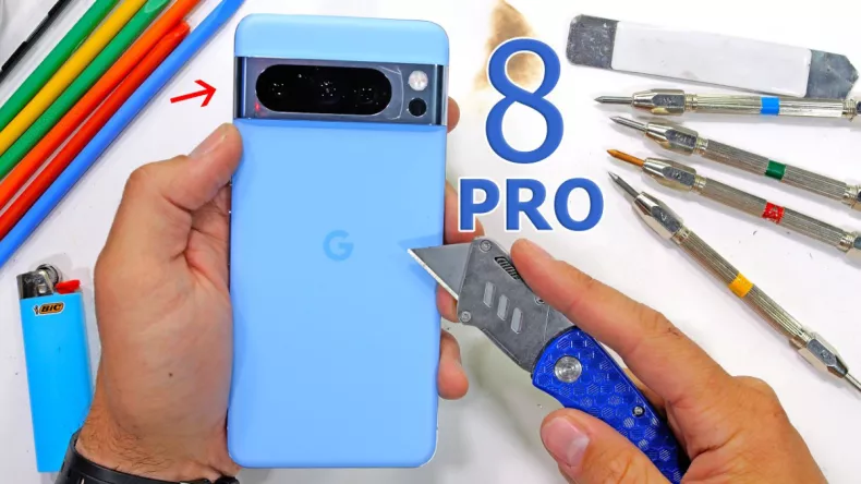 В тесте на прочность Pixel 8 Pro держался лучше, чем его предшественник