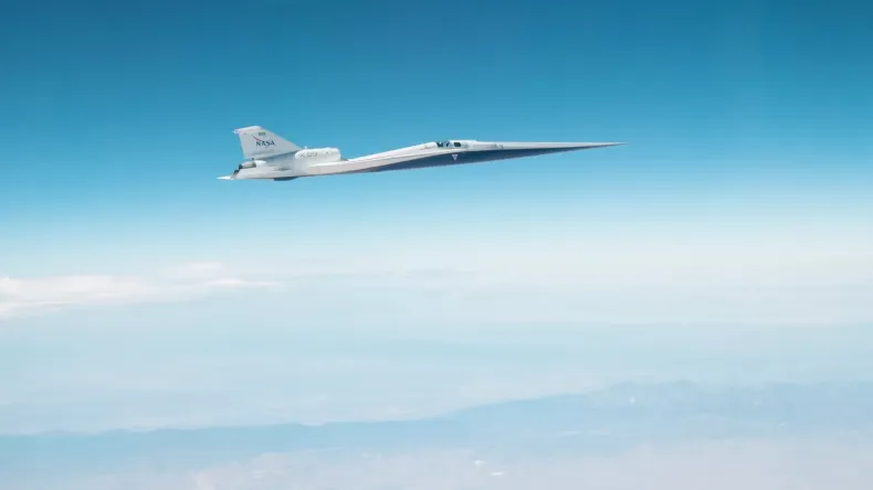 Cамолет NASA X-59 вышел на новый этап испытаний