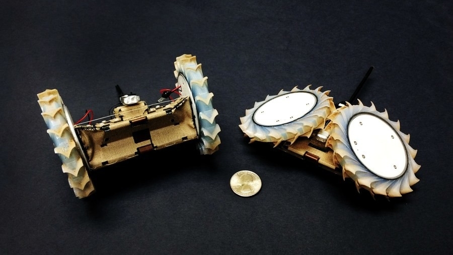 NASA тестирует робота-оригами, который однажды будет исследовать Марс