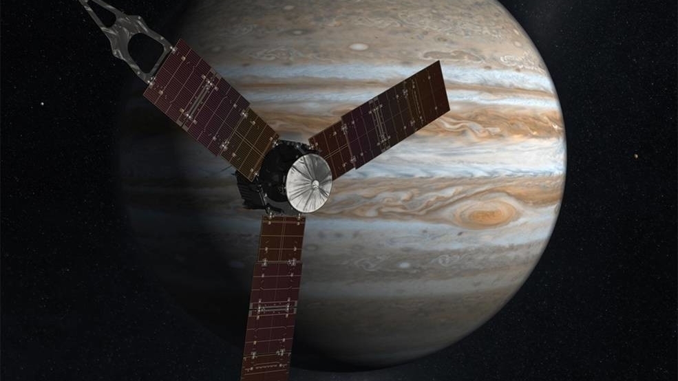 Зонд Juno пролетит над гигантским штормом Юпитера 10 июля