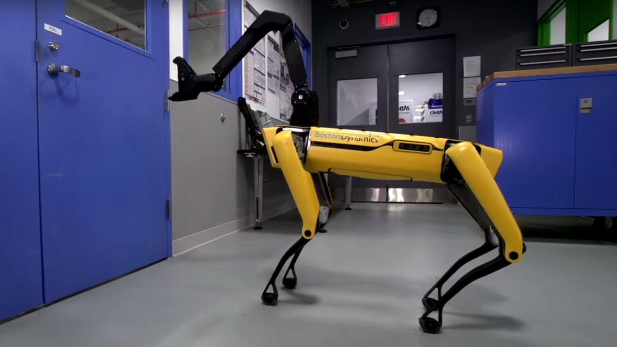 Boston Dynamics показала вежливого SpotMini