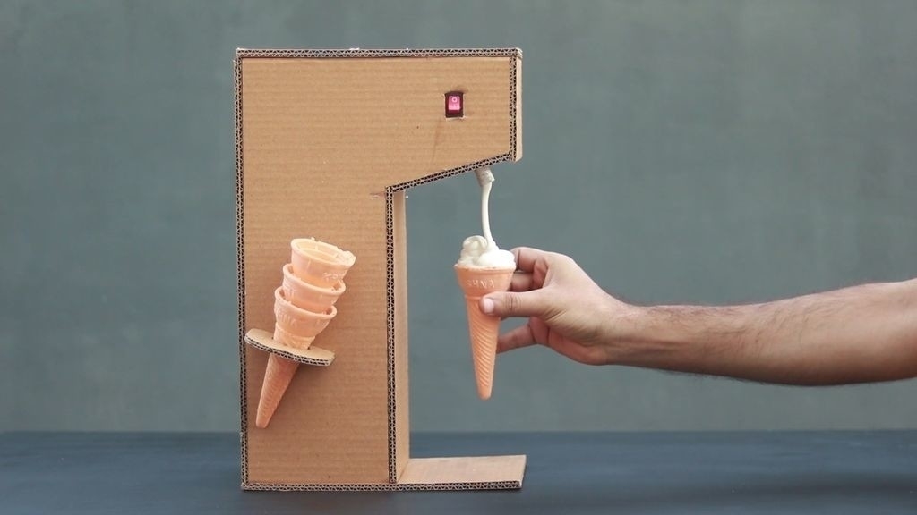 Автомат для мороженого своими руками