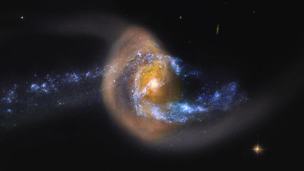 Раскрыта природа необычных структур в старых галактиках