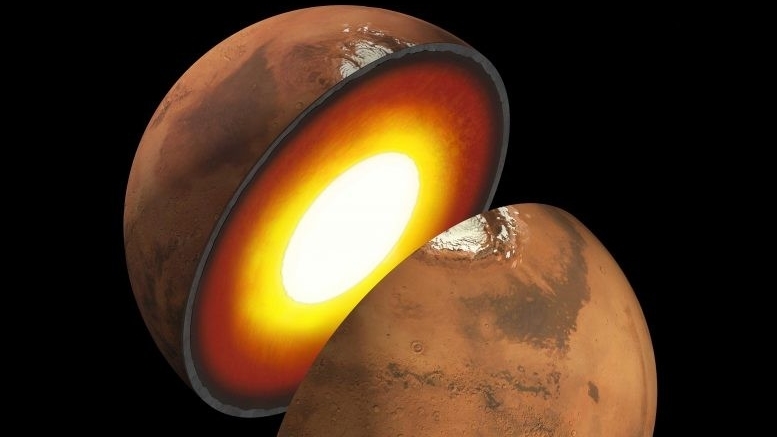Посадочный модуль NASA InSight используют для исследования глубин марсианской поверхности