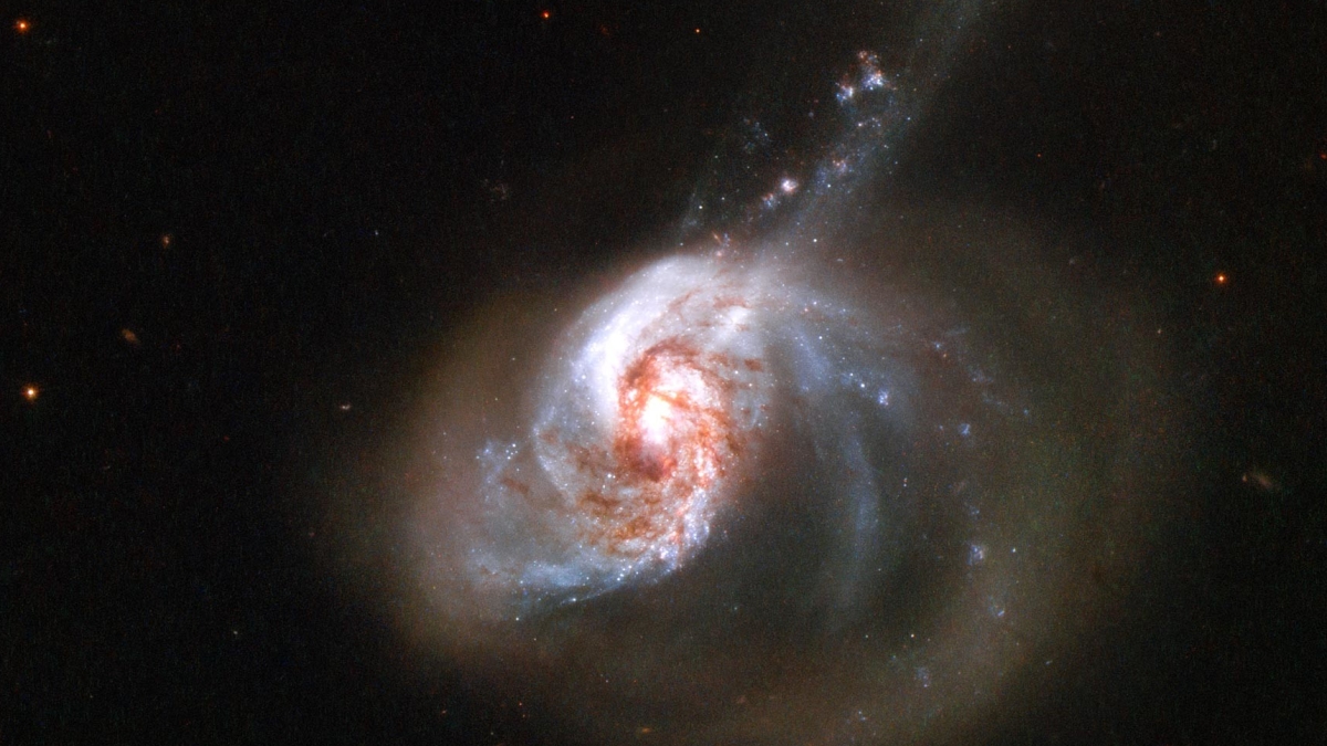 Сириус в телескоп Хаббл