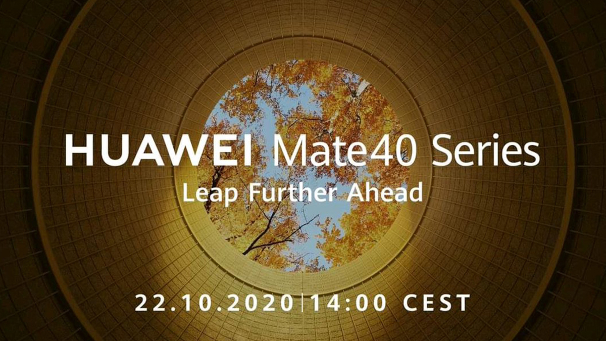 Huawei Mate 40 Pro будет анонсирован 22 октября