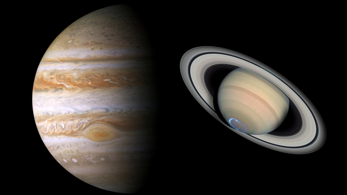 Сатурн и Юпитер сольются воедино в ночь 21 декабря
