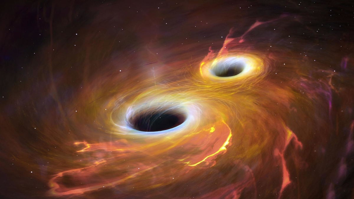 Массивные звездные тройки приводят к слияниям черных дыр
