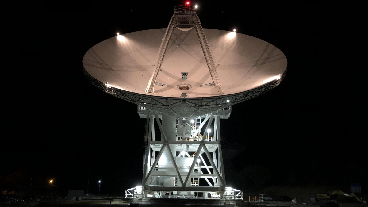 Сеть связи с дальним космосом NASA пополнилась новой антенной