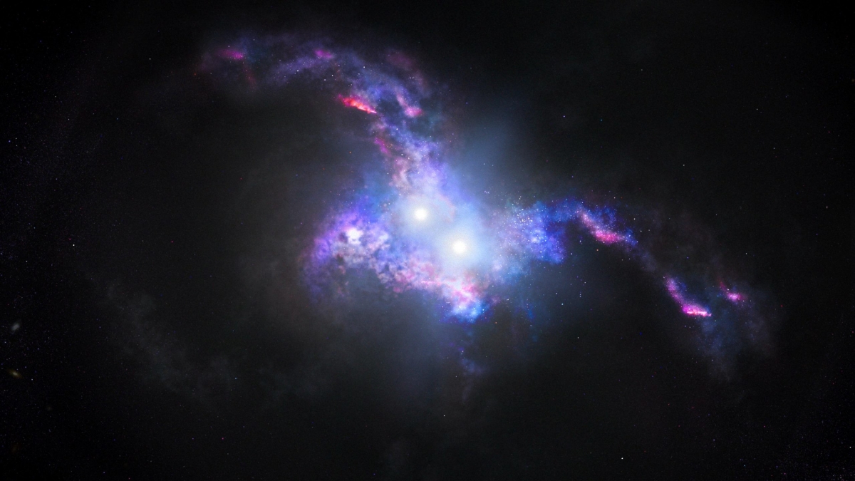 Смертельная дуэль в космосе — астрономы обнаружили уникальную пару квазаров