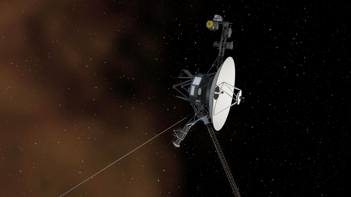 Жуткие звуки межзвездного пространства, записанные космическим кораблем Voyager-1