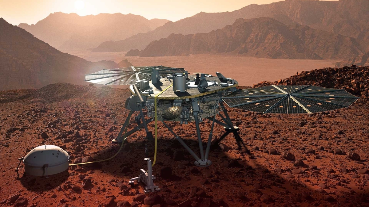 Выживание на Марсе: аппарат InSight увеличивает свою мощность за счет песка