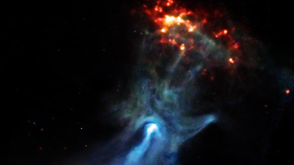 Астрономы смогли зафиксировать мощный космический взрыв — взгляните на него и вы