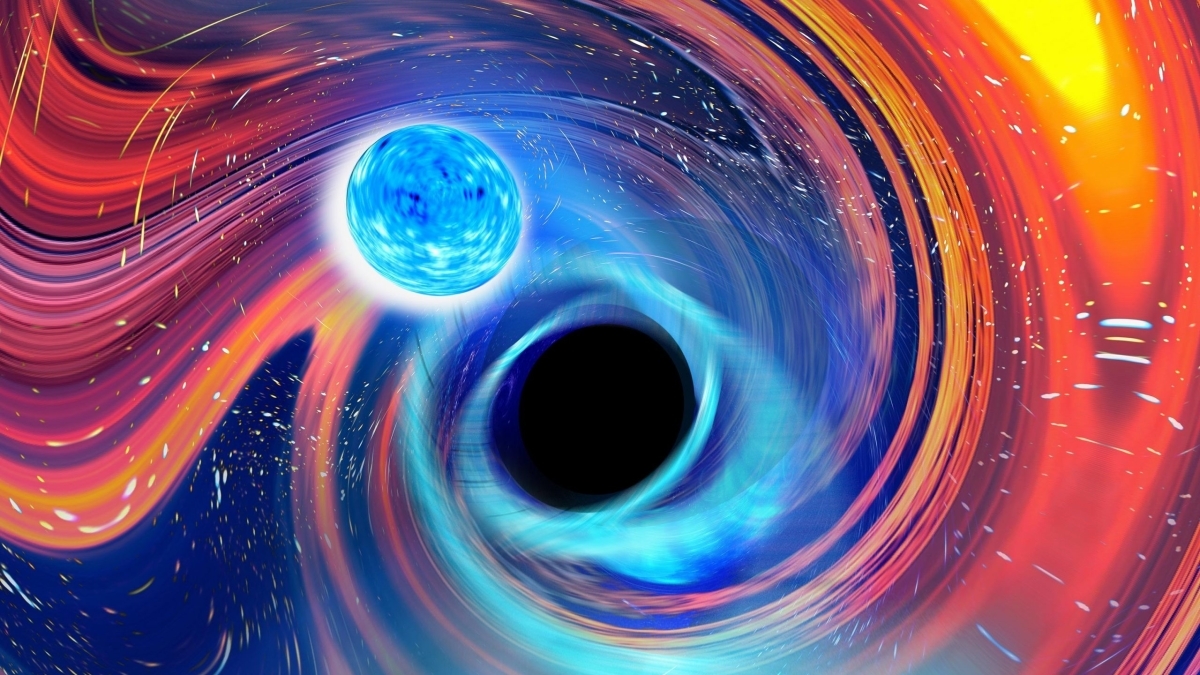 Астрофизики обнаружили первое слияние черной дыры и нейтронной звезды